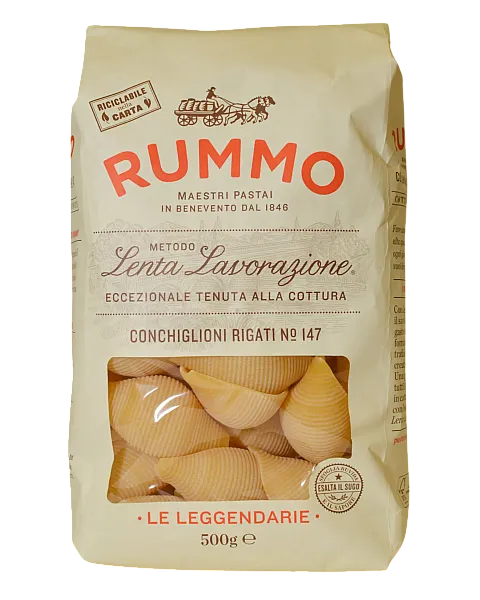 Conchiglie Rigatte No147 (Κοχύλι) RUMMO (500 γρ.)
